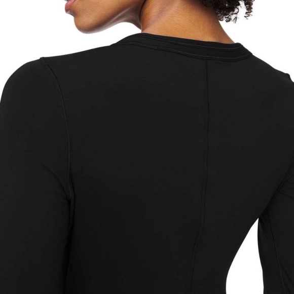 Lululemon Black Rule The Day Long Sleeve Top Small - Picture 7 of 11